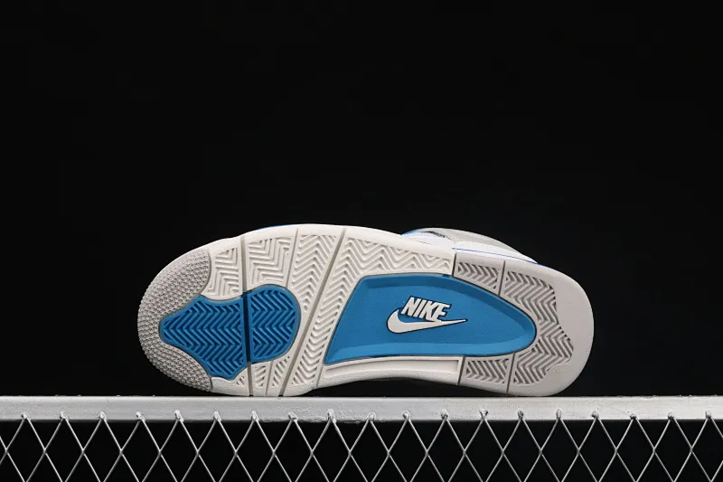 All categories Air Jordan Jordan series basketball shoes Air Jordan 4 G version Air Jordan 4 Retro "Military Blue" AJ4 Joe 4 white blue 308497-105